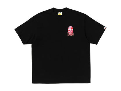 BAPE Flora Ape Head Relaxed Fit Tee Black