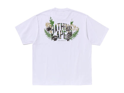 BAPE Flora Ape Head Relaxed Fit Tee White