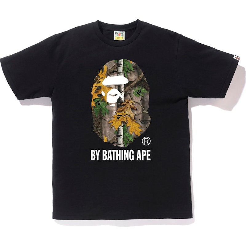 BAPE Forest Camo By Bathing Tee Black/Beige