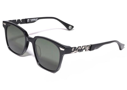 BAPE Frame 28 Sunglasses Black