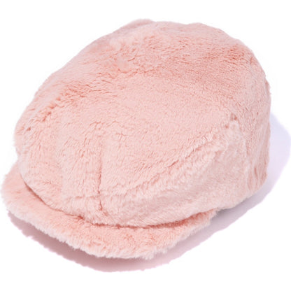 BAPE Fur Hunting Cap Pink