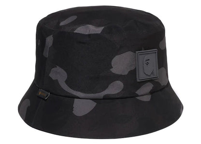 BAPE GORE-TEX Color Camo Bucket Hat Black