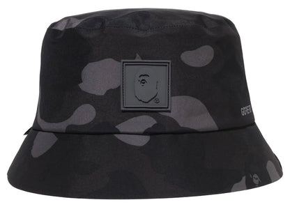 BAPE GORE-TEX Color Camo Bucket Hat Black