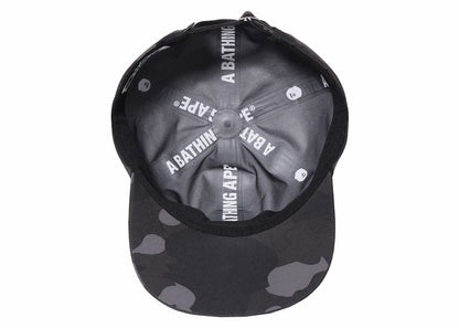 BAPE GORE-TEX Color Camo Panel Cap Black