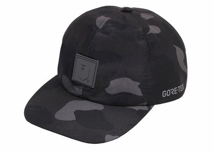 BAPE GORE-TEX Color Camo Panel Cap Black