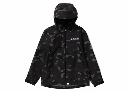 BAPE GORE-TEX Color Camo Shell Jacket Black