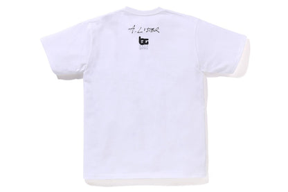BAPE Gallery x Adam Lister Tee White