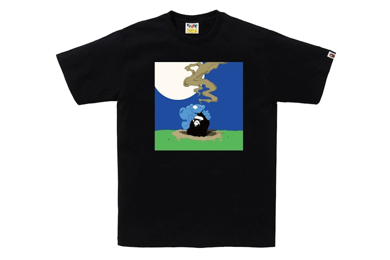 BAPE Gallery x Coin Parking Delivery Tee Black