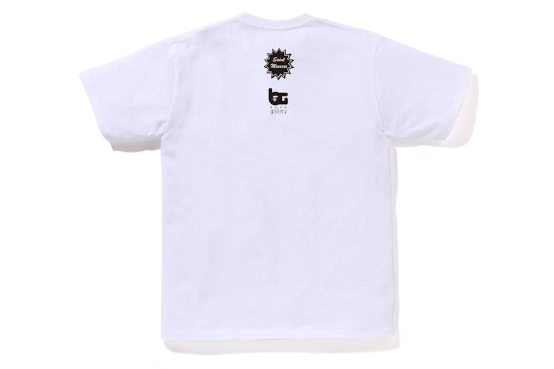 BAPE Gallery x Saint Mxxxxxx Tee White