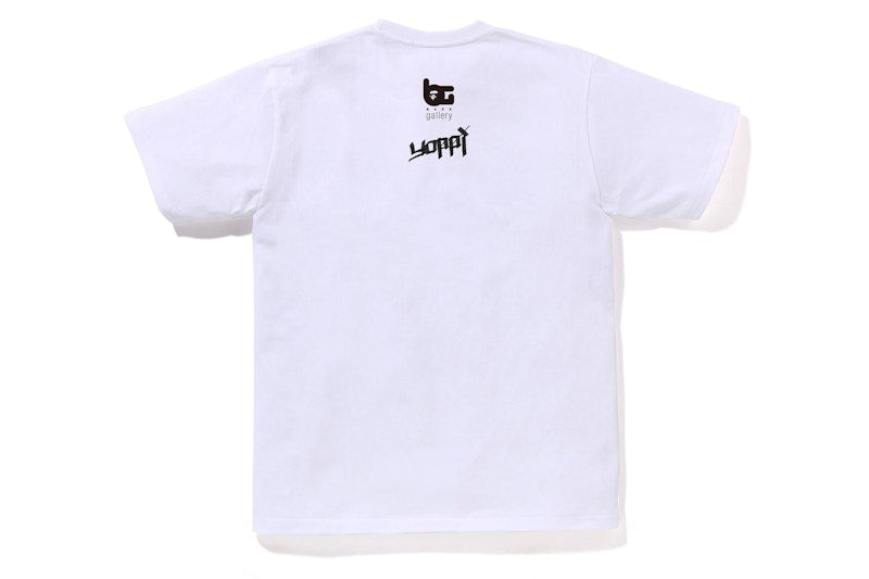 BAPE Gallery x Yoshifumi Egawa Tee White