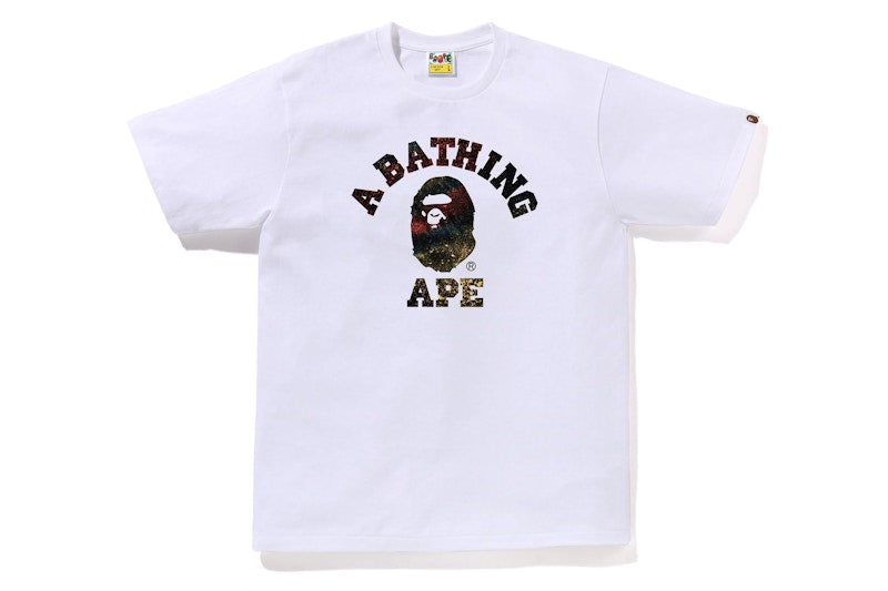 BAPE Gallery x Yoshifumi Egawa Tee White