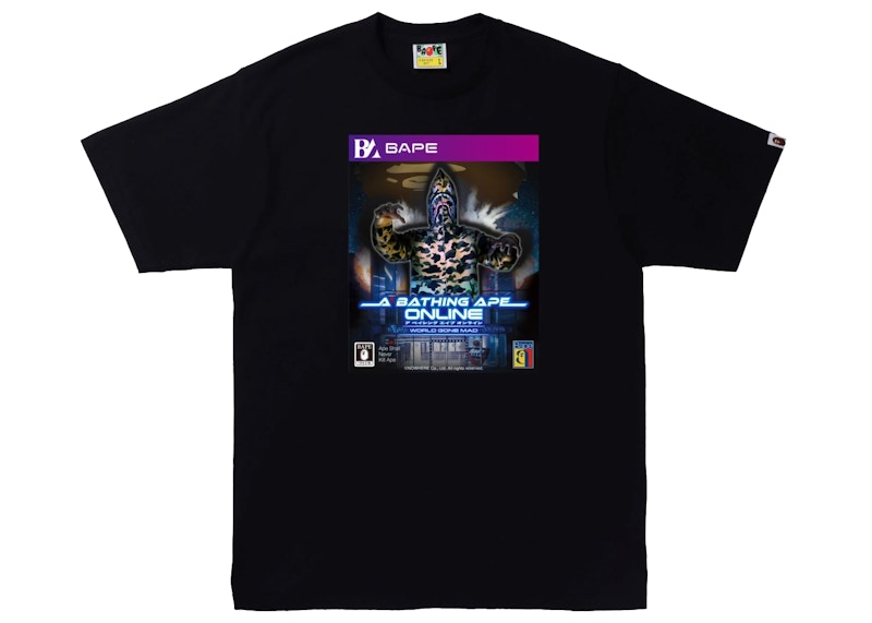 BAPE Game Package Tee Black