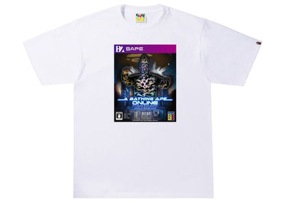 BAPE Game Package Tee White