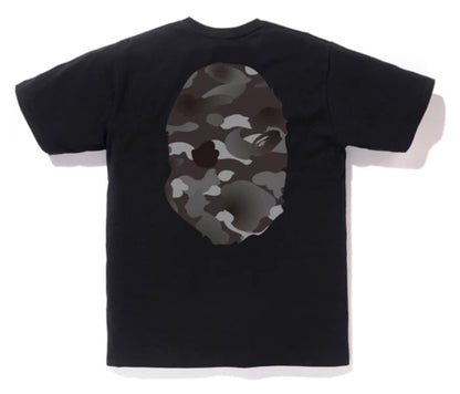 BAPE Gradation Camo Big Ape Head Tee Black/Black