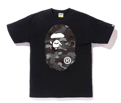 BAPE Gradation Camo Big Ape Head Tee Black/Black