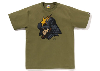 BAPE General Kabuto Tee Olive Drab
