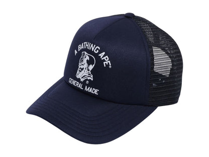 BAPE General Mesh Cap Navy