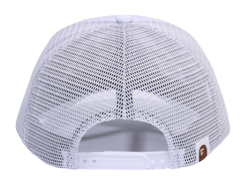BAPE General Mesh Cap White
