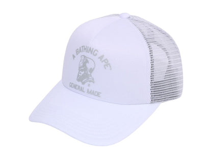 BAPE General Mesh Cap White