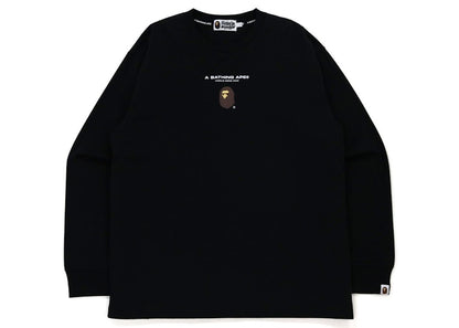 BAPE General Relaxed Fit L/S Tee Black