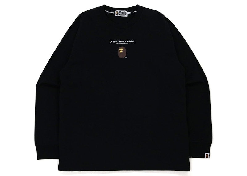 BAPE General Relaxed Fit L/S Tee Black