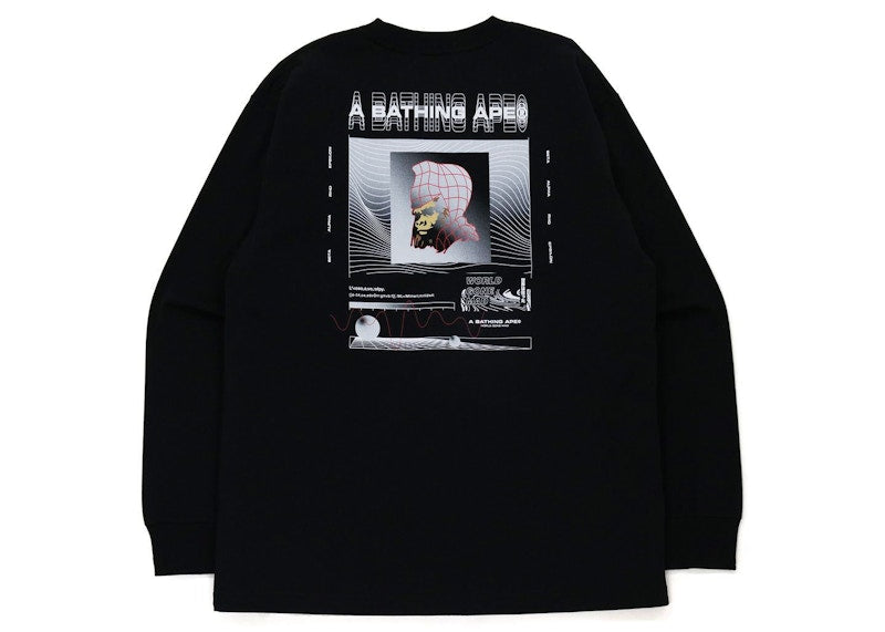 BAPE General Relaxed Fit L/S Tee Black