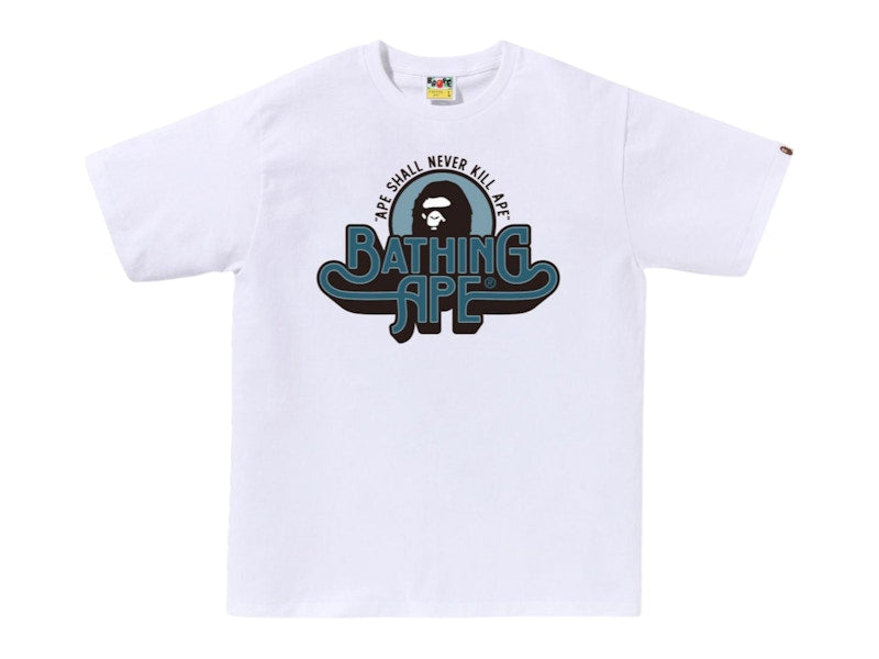 BAPE Genuine Garment Logo Tee White