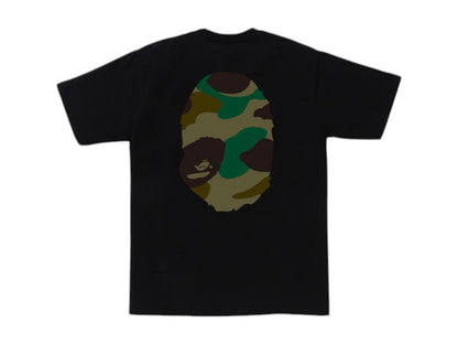 BAPE Giant 1st Camo Big Ape Head Tee Black/Green