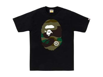 BAPE Giant 1st Camo Big Ape Head Tee Black/Green