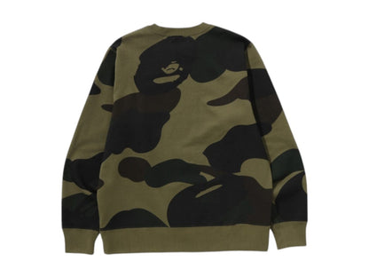 BAPE Giant 1st Camo By Bathing Ape Crewneck Sweatshirt Green