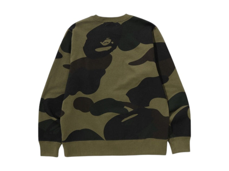 BAPE Giant 1st Camo By Bathing Ape Crewneck Sweatshirt Green