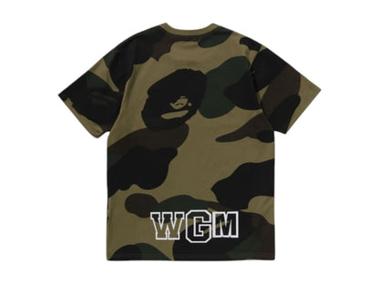 BAPE Giant 1st Camo Shark Tee Green