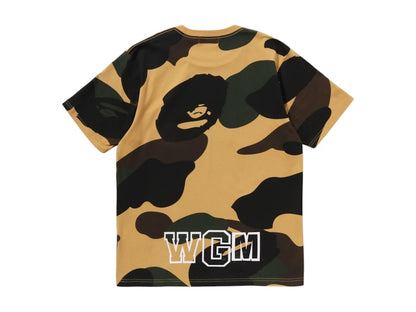 BAPE Giant 1st Camo Shark Tee Yellow