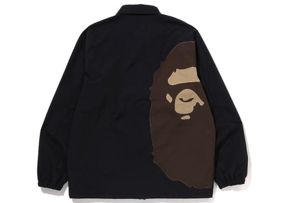 BAPE Giant Ape Head Coach Jacket Black