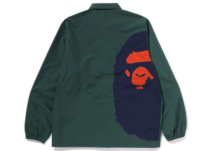 BAPE Giant Ape Head Coach Jacket Green