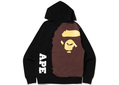 BAPE Giant Ape Head Relaxed Fit Pullover Hoodie Black