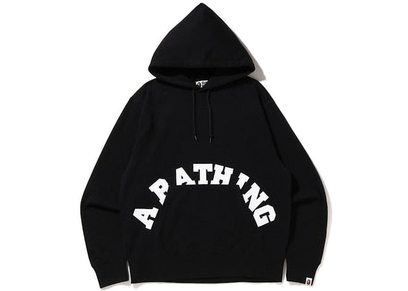 BAPE Giant Ape Head Relaxed Fit Pullover Hoodie Black