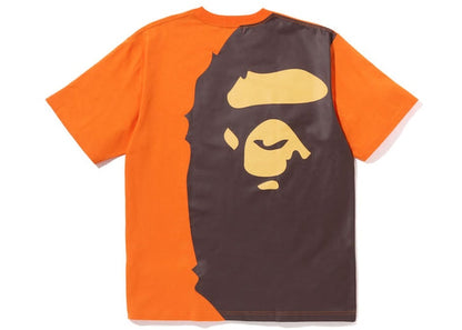 BAPE Giant Ape Head Relaxed Fit Tee Orange