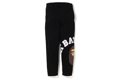 BAPE Giant College Sweatpants Black