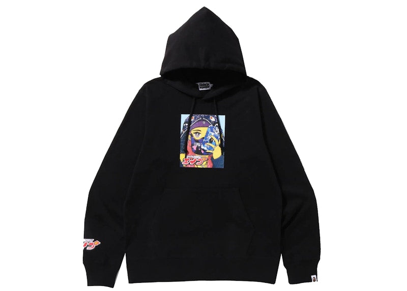 BAPE Girl Pullover Hoodie Black