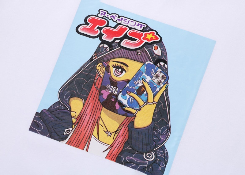BAPE Girl Tee White
