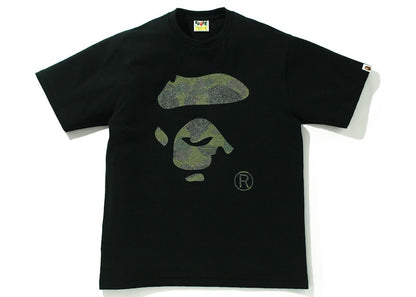 BAPE Glass Beads 1st Camo Ape Face Tee Black/Green