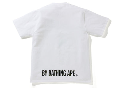 BAPE Glass Beads 1st Camo Ape Face Tee White/Green