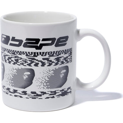 BAPE Glitch Mug White