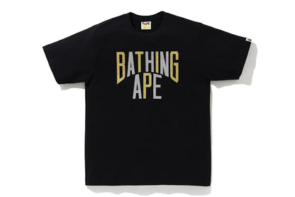 BAPE Glitter NYC Logo Tee Black
