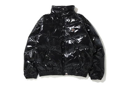 BAPE Glossy Down Jacket Black
