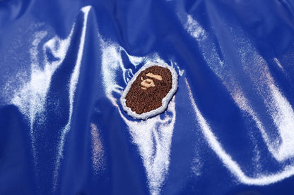 BAPE Glossy Down Jacket Blue