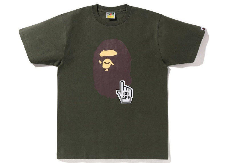 BAPE Go Ape Online Exclusive Tee Olive Drab