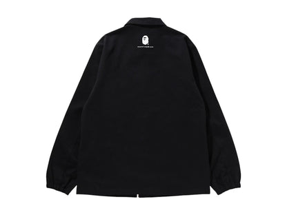 BAPE Go Ape Pointer College Coach Jacket Black
