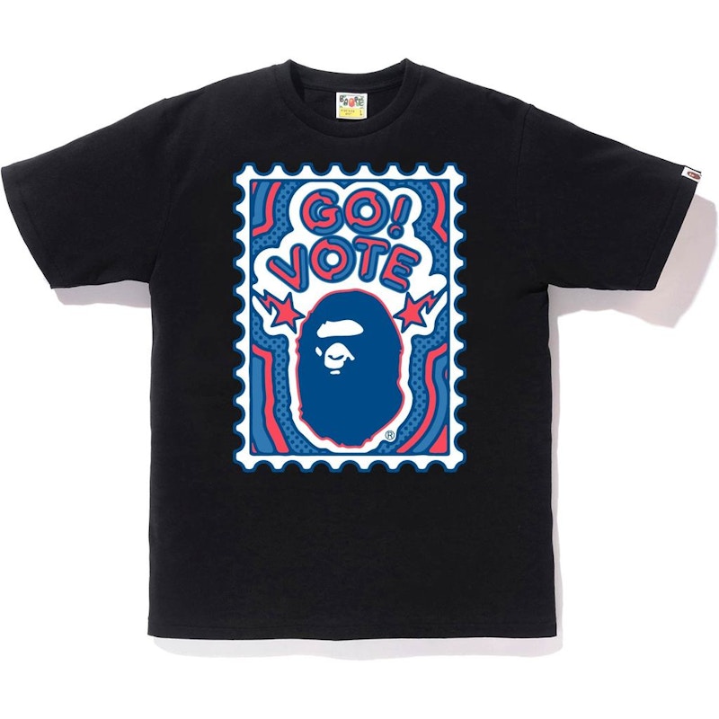 BAPE Go Vote Tee #2 Black